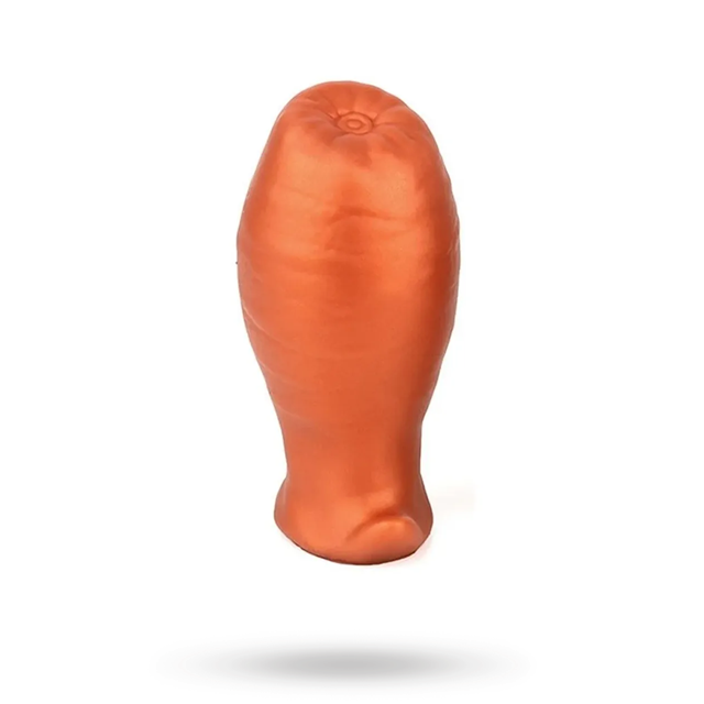 Egg Ass Plug Orange 10,5 cm