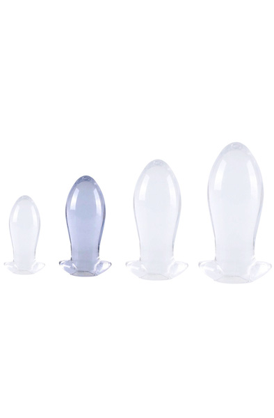 Eggplay Clear Transparent Plug 13,5 cm