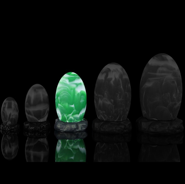 Emerald Egg Plug 15,5 cm