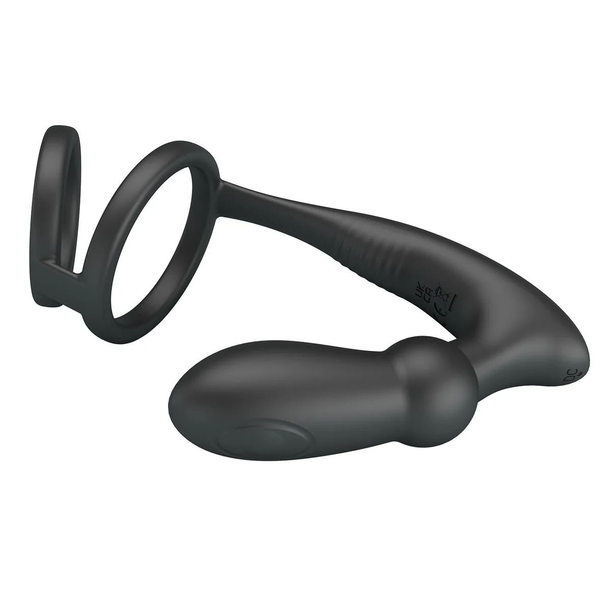 Emoni Cock Ring With Butt Plug