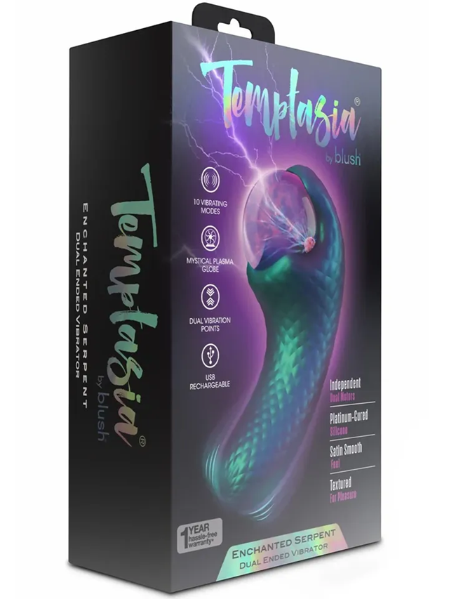 Enchanted Serpent Mystical Plasma Globe