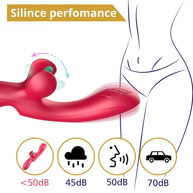 G-spot Vibrator With Moving Tongue