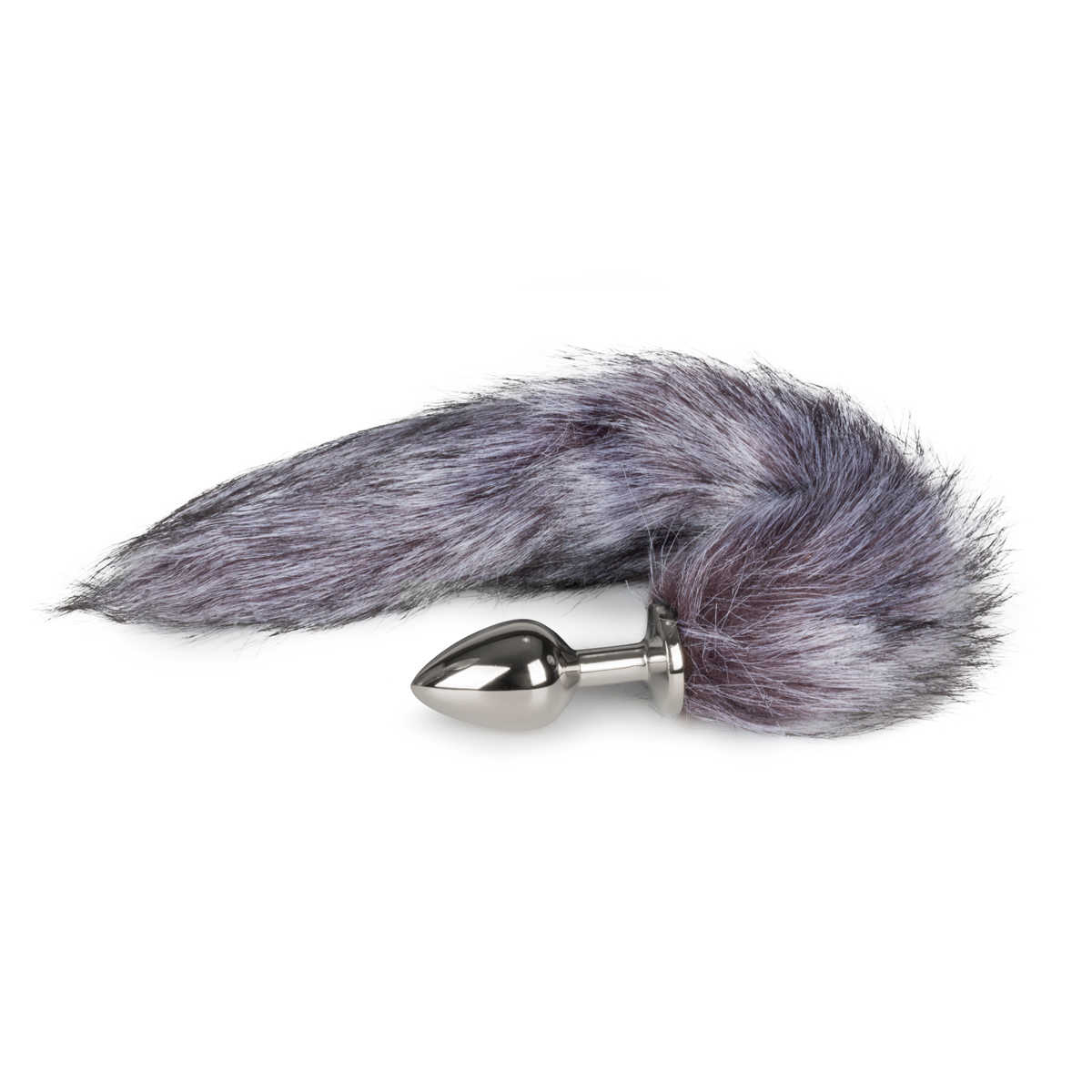 Fox Tail Plug No. 7, Silver, 170 Gram EasyToys A Toy for Everyone