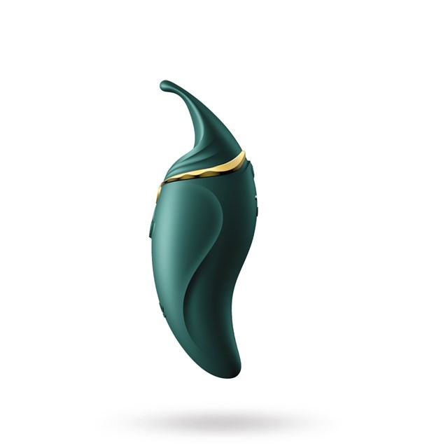 Hero Pulsewave Clitoris Massager - Jewel Green