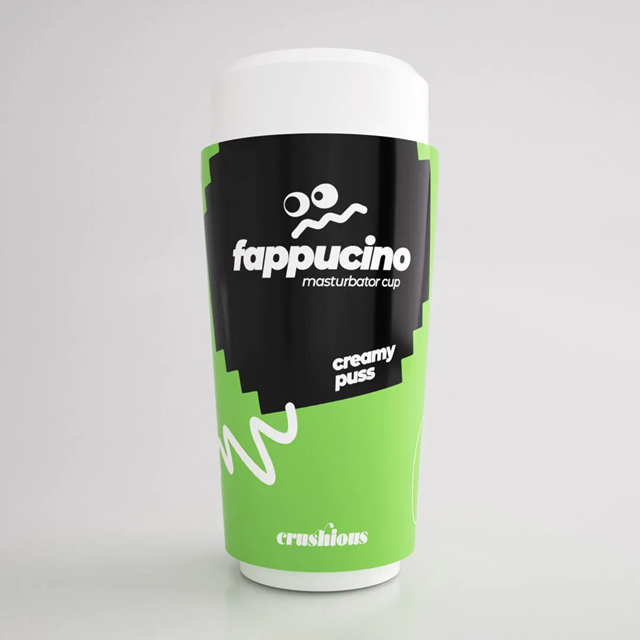 Fappucino Creamy Puss - Vaginal Masturbator Cup - Green
