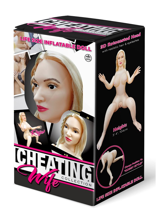 Rosie Inflatable Full-Size Doll with 3D Roto-Casted Head