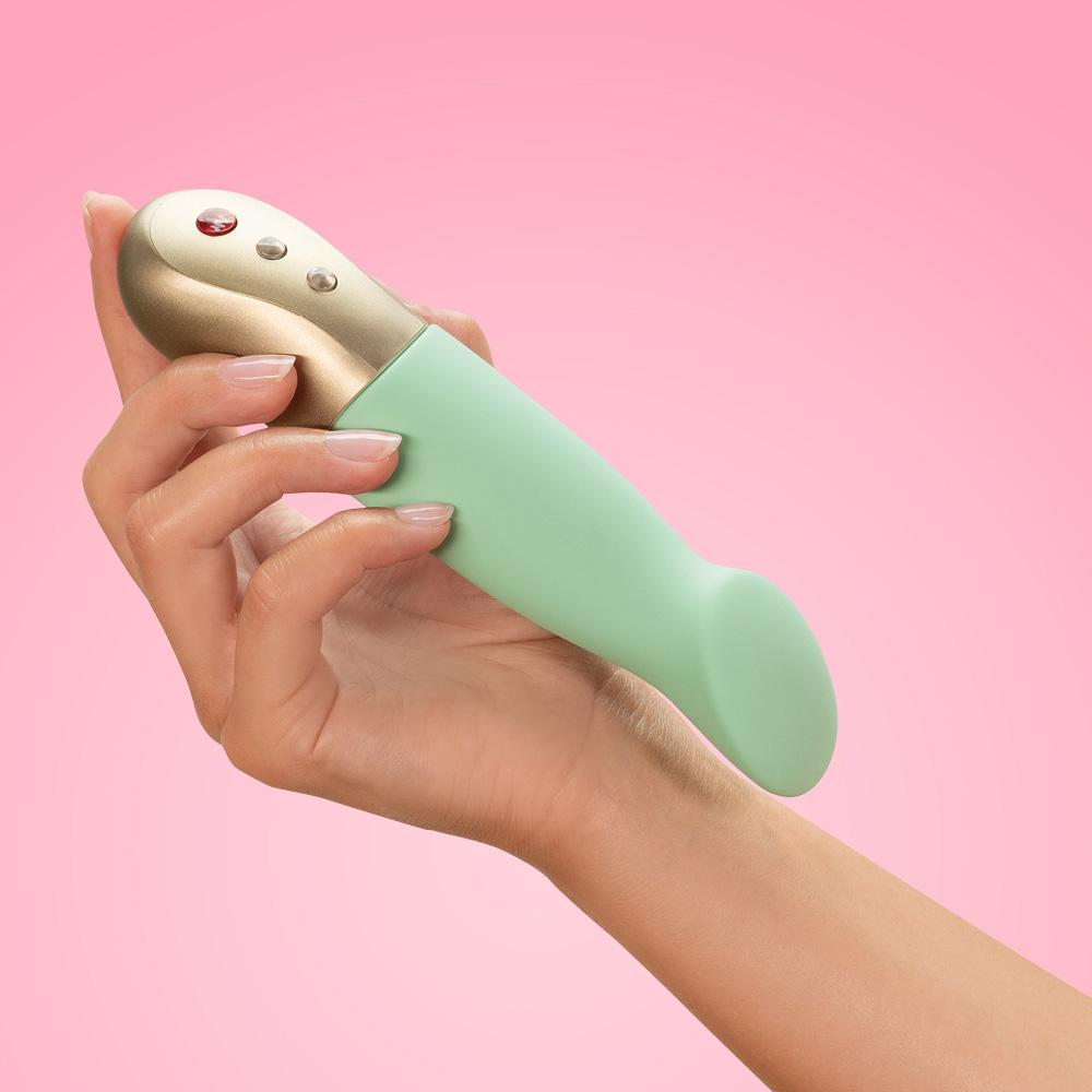 SUNDAZE - Pulsing and Thrusting Vibrator - Pistachio