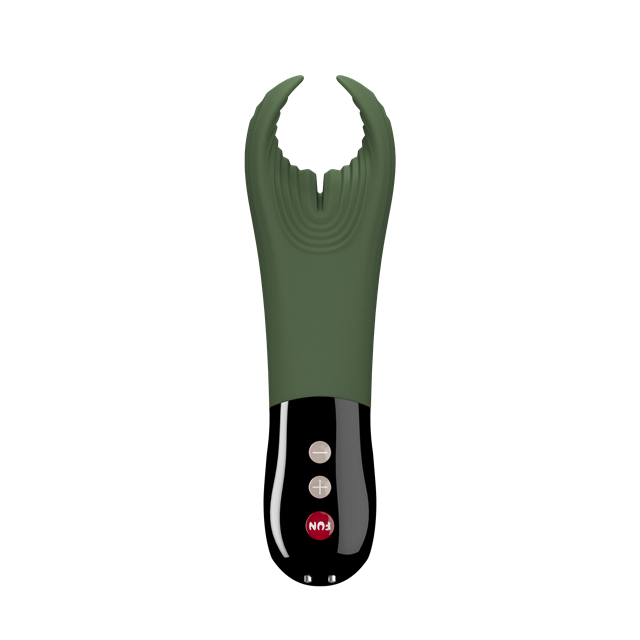 Manta - Vibrerende Stroker for Par - Mosegrønn