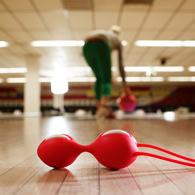 Smartballs DUO Kegel Balls - India Red