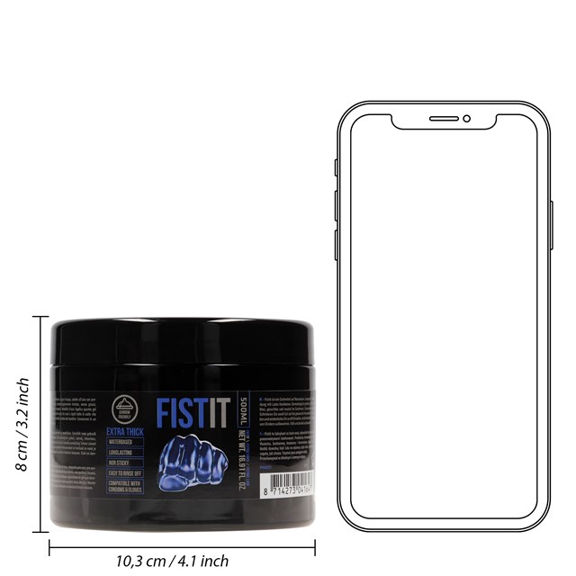 Fist It Extra Thick Lubricant 500 ml