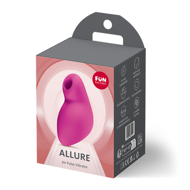 Allure Air Pulse Vibrator Magenta