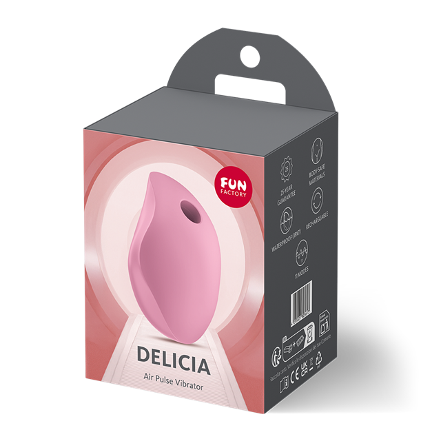Delicia Air Pulse Vibrator Rosé