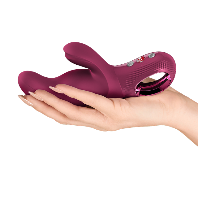 Miss Bi Rabbit Vibrator Wine Red