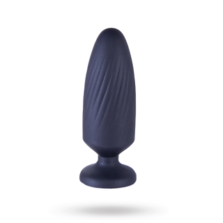 G-stuck Silicone Butt Plug Metallic Black
