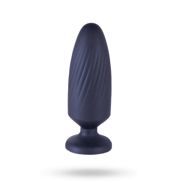 G-Stuck Silicone Butt Plug Metallic Black