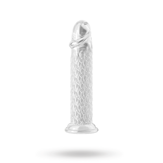 Gode Scales Clear Dildo 18,5 Cm