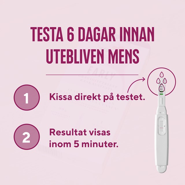 Graviditetstest - Test tidlig