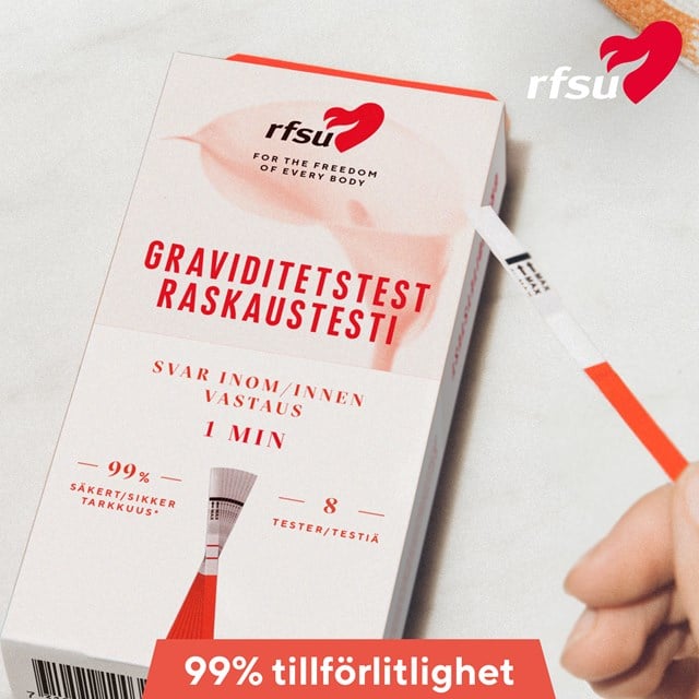 Graviditetstest 8-pack - enkelt og raskt
