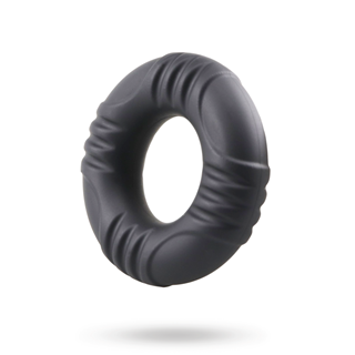 Great Fit Silicone Cock Ring Black