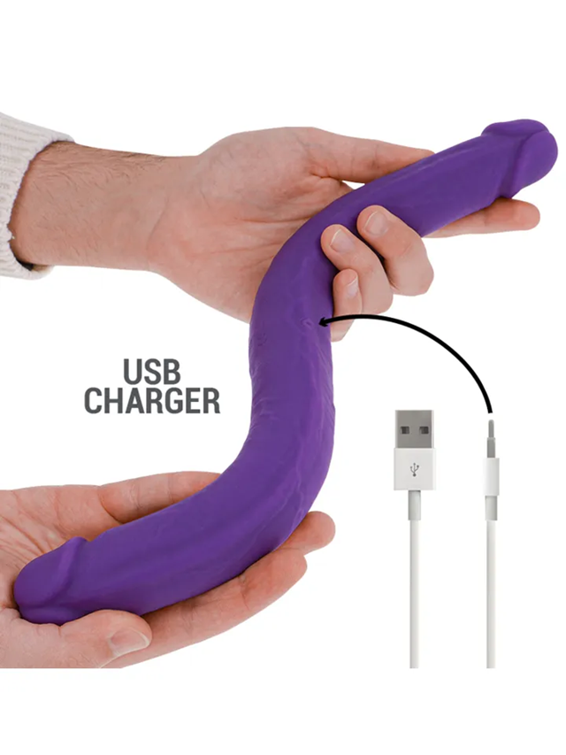 Gunter Dildo Double Vibrator Remote Control