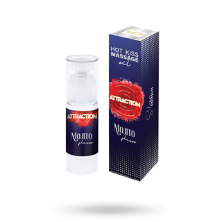 Hot Kiss Massage Oil Mojito Flavor 50 Ml
