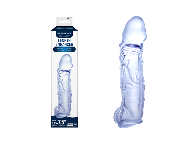 Ice Crystals - Length Enhancer Extender With Ball Strap