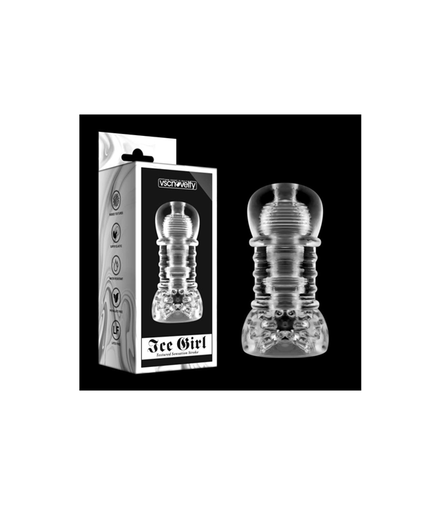 Ice Girl Waves Clear Circles Masturbator