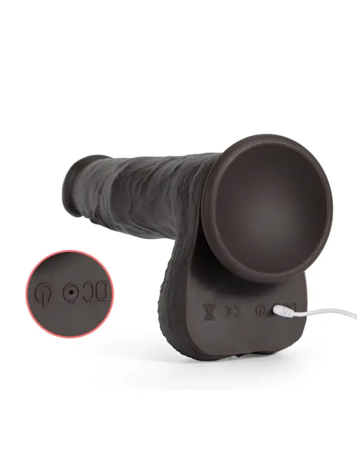 Idalis Vibrating, Thrusting & Rotating Dildo 23 cm