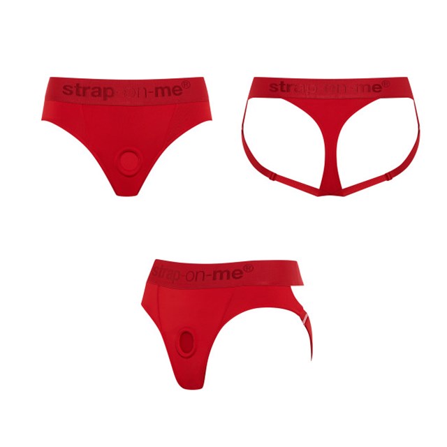 HARNESS LINGERIE HEROINE - RED