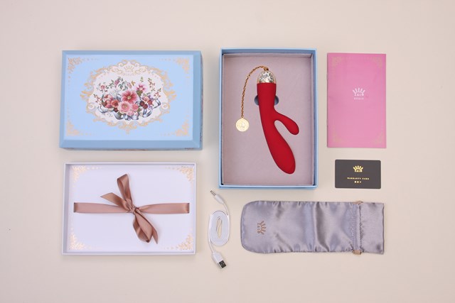Rosalie Rabbit Vibrator - Intens Rød