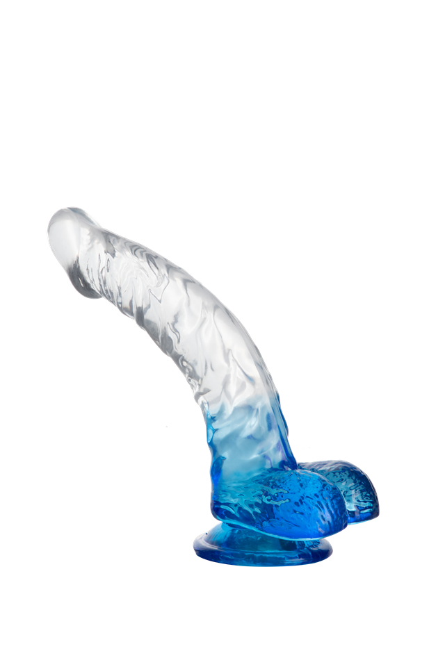 Crystal Pleasures Dual Color Curved 18cm Blue
