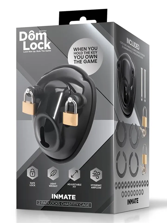 Inmate Chastity Cage With Spacers