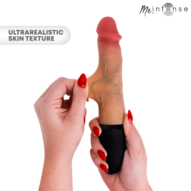 Jean Up & Down Vibrator With Heat Effect 24 cm
