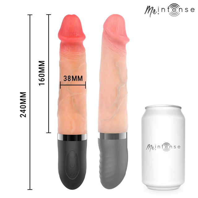 Jean Up & Down Vibrator With Heat Effect 24 cm