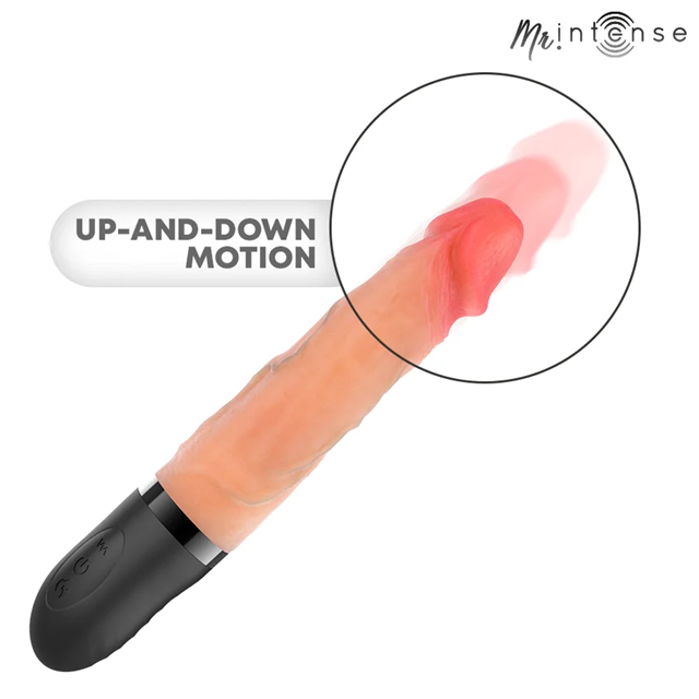 Jean Up & Down Vibrator With Heat Effect 24 cm
