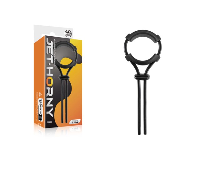 JET Horny Silicone Lasso Cock Ring