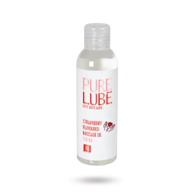 PURE LUBE MASSAGE OIL STRAWBERRY 150 ml