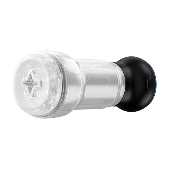 Kiiroo - Feel Crystal Pocket Stroker + PowerBlow Black
