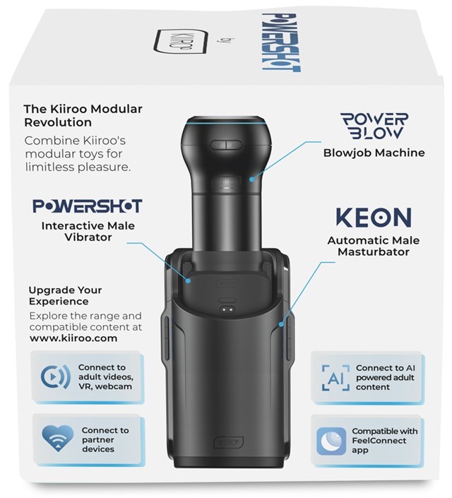 Kiiroo PowerShot Interactive Vibro-masturbator