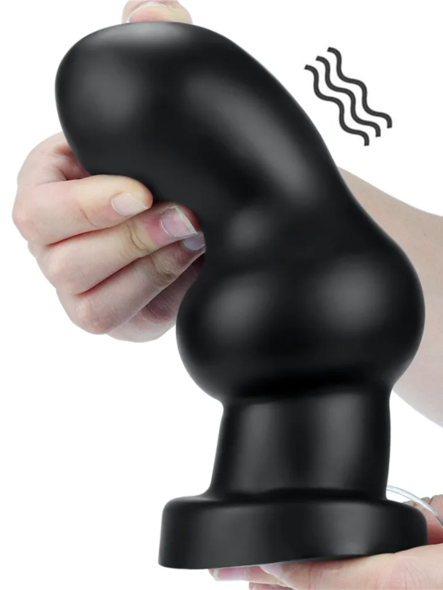 King Sized Vibrating Anal Rammer 18cm