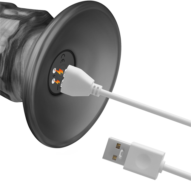 King Sized Vibrating Vibrax Slider 36,8 cm