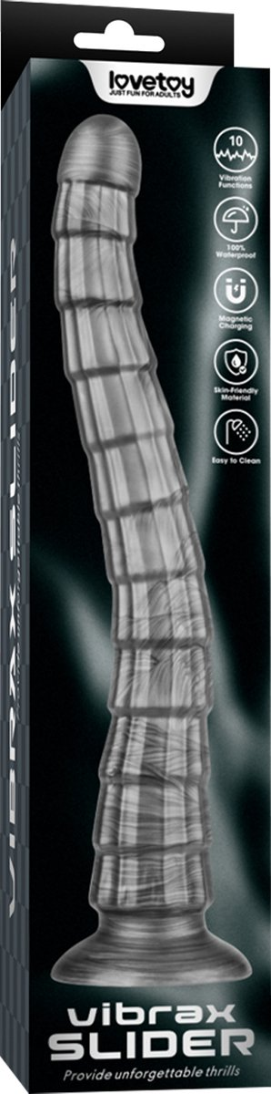 King Sized Vibrating Vibrax Slider 36,8 cm