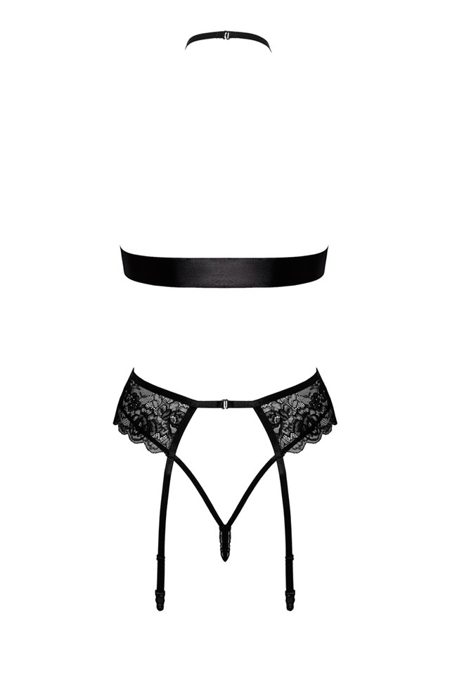 KISS244 Bondage Kiss Set Black
