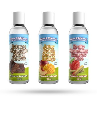 Smakstilsatte Glidemiddel 50 ml - 3-Pack