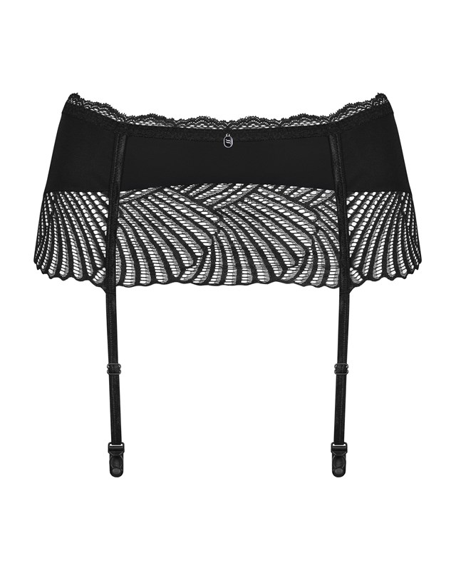 KLARITA - BLACK GARTER BELT