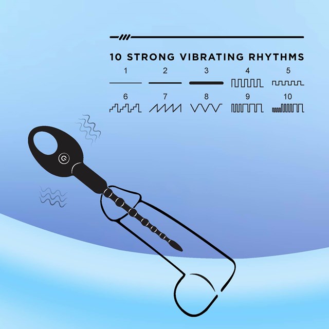 Knot-Knot Silicone Urethral Stimulator