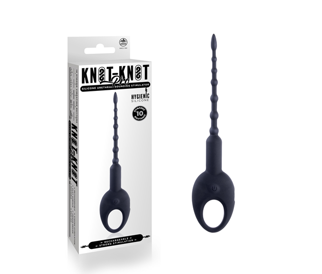 Knot-Knot Silicone Urethral Stimulator