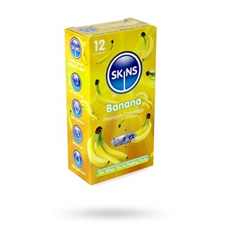 Kondomer Med Banansmak 12-pack