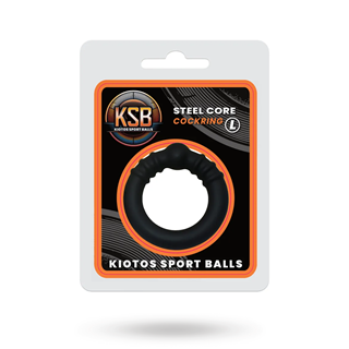 Ksb Silicone Cockring With Steel-core Large