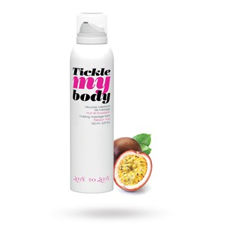 Tickle My Body Massage Foam - Pasjonsfrukt